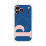 プレミアムスクエアケース with MagSafe［ オリジナル - initial color - P navy ］