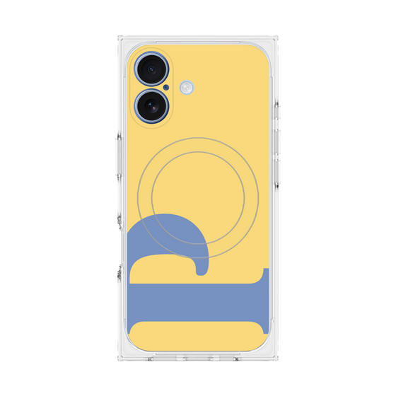 プレミアムスクエアケース with MagSafe［ オリジナル - initial color - P yellow ］