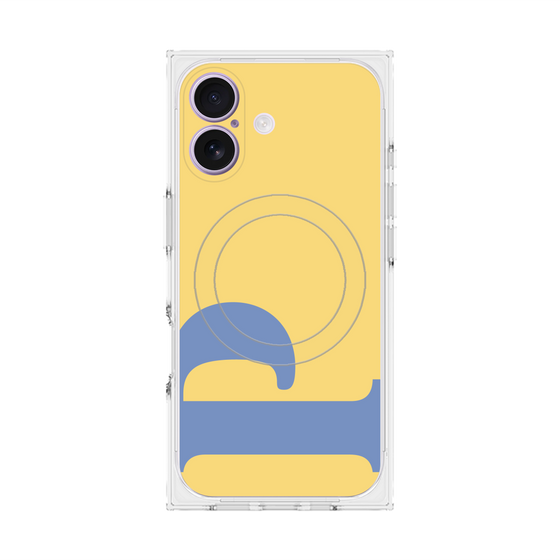プレミアムスクエアケース with MagSafe［ オリジナル - initial color - P yellow ］