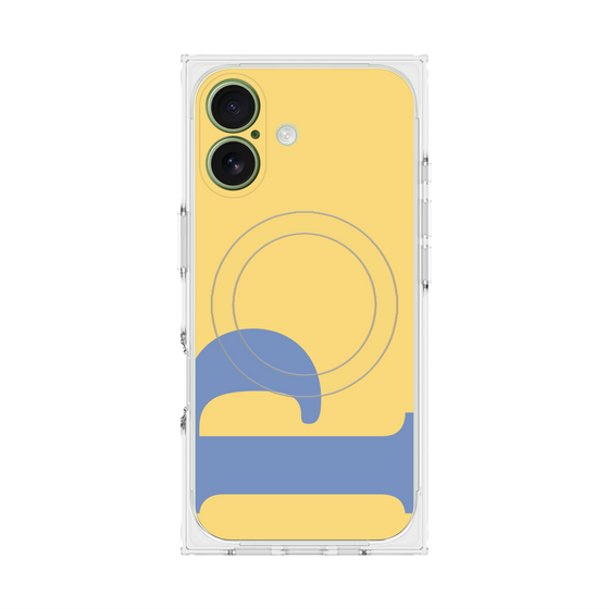 プレミアムスクエアケース with MagSafe［ オリジナル - initial color - P yellow ］
