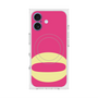 プレミアムスクエアケース with MagSafe［ オリジナル - initial color - Q pink ］