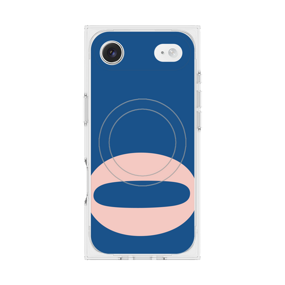 プレミアムスクエアケース with MagSafe［ オリジナル - initial color - Q navy ］