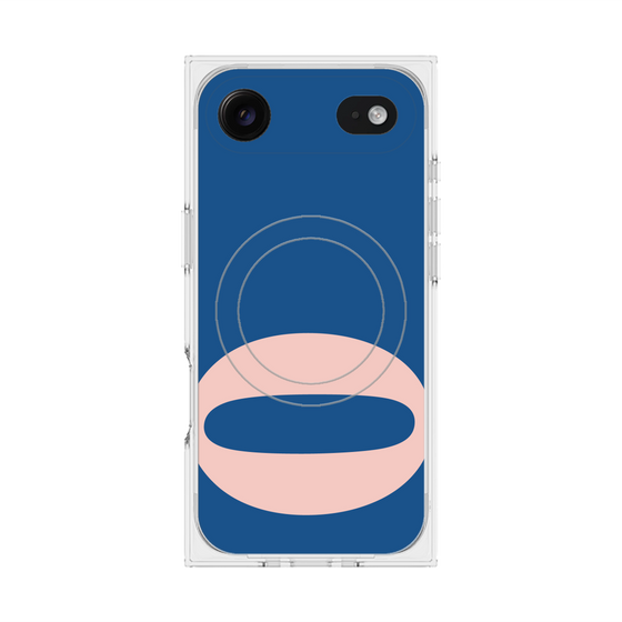 プレミアムスクエアケース with MagSafe［ オリジナル - initial color - Q navy ］