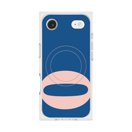 プレミアムスクエアケース with MagSafe［ オリジナル - initial color - Q navy ］