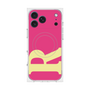 プレミアムスクエアケース with MagSafe［ オリジナル - initial color - R pink ］