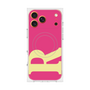 プレミアムスクエアケース with MagSafe［ オリジナル - initial color - R pink ］