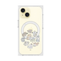 プレミアムスクエアケース with MagSafe［ こんにちは、いぬです - みんなそろって - クリア ］