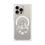 プレミアムスクエアケース with MagSafe［ こんにちは、いぬです - みんなそろって - クリア ］