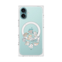 プレミアムスクエアケース with MagSafe［ こんにちは、いぬです - みんなそろって - クリア ］
