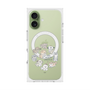 プレミアムスクエアケース with MagSafe［ こんにちは、いぬです - みんなそろって - クリア ］