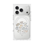 プレミアムスクエアケース with MagSafe［ こんにちは、いぬです - みんなそろって - クリア ］