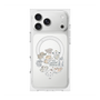プレミアムスクエアケース with MagSafe［ こんにちは、いぬです - みんなそろって - クリア ］