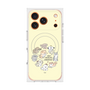 プレミアムスクエアケース with MagSafe［ こんにちは、いぬです - みんなそろって - ベージュ ］
