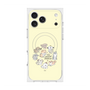 プレミアムスクエアケース with MagSafe［ こんにちは、いぬです - みんなそろって - ベージュ ］