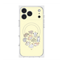 プレミアムスクエアケース with MagSafe［ こんにちは、いぬです - みんなそろって - ベージュ ］