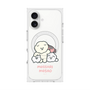 プレミアムスクエアケース with MagSafe［ もっさりもさお - みんないっしょ - クリア ］