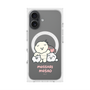 プレミアムスクエアケース with MagSafe［ もっさりもさお - みんないっしょ - クリア ］