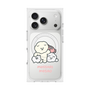プレミアムスクエアケース with MagSafe［ もっさりもさお - みんないっしょ - クリア ］