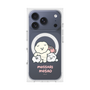 プレミアムスクエアケース with MagSafe［ もっさりもさお - みんないっしょ - クリア ］