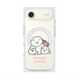 プレミアムスクエアケース with MagSafe［ もっさりもさお - みんないっしょ - クリア ］