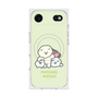 プレミアムスクエアケース with MagSafe［ もっさりもさお - みんないっしょ - グリーン ］