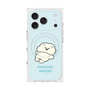 プレミアムスクエアケース with MagSafe［ もっさりもさお - 今日はもう何もしない ］