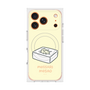プレミアムスクエアケース with MagSafe［ もっさりもさお - おとうふマットレス ］