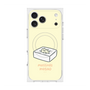 プレミアムスクエアケース with MagSafe［ もっさりもさお - おとうふマットレス ］