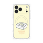 プレミアムスクエアケース with MagSafe［ もっさりもさお - おとうふマットレス ］