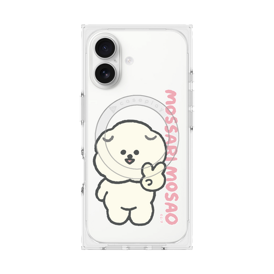プレミアムスクエアケース with MagSafe［ もっさりもさお - ピスもさ ］