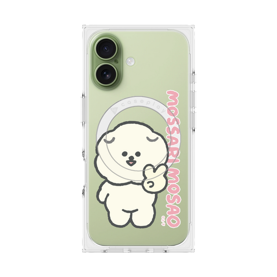 プレミアムスクエアケース with MagSafe［ もっさりもさお - ピスもさ ］
