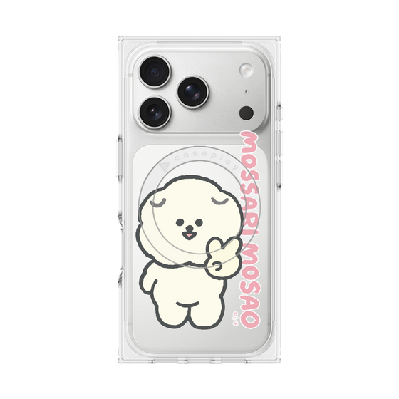 プレミアムスクエアケース with MagSafe［ もっさりもさお - ピスもさ ］