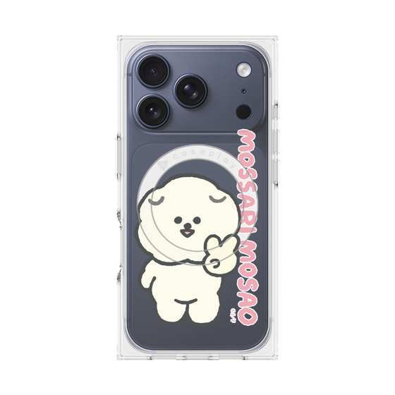 プレミアムスクエアケース with MagSafe［ もっさりもさお - ピスもさ ］
