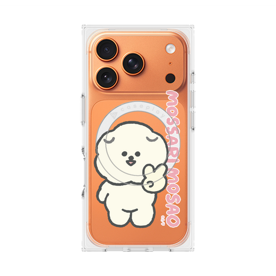 プレミアムスクエアケース with MagSafe［ もっさりもさお - ピスもさ ］