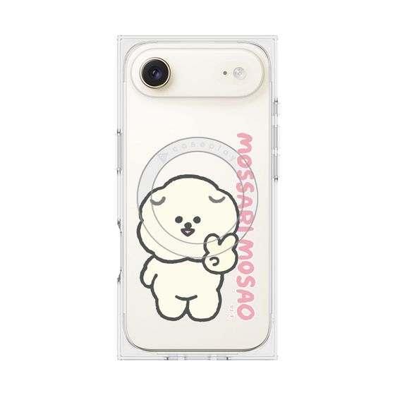 プレミアムスクエアケース with MagSafe［ もっさりもさお - ピスもさ ］