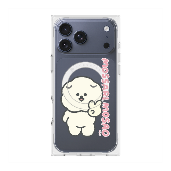 プレミアムスクエアケース with MagSafe［ もっさりもさお - ピスもさ ］