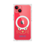プレミアムスクエアケース with MagSafe［ ANNA SUI - フェイス - クリア ］