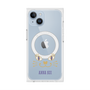 プレミアムスクエアケース with MagSafe［ ANNA SUI - フェイス - クリア ］