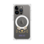 プレミアムスクエアケース with MagSafe［ ANNA SUI - フェイス - クリア ］