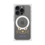 プレミアムスクエアケース with MagSafe［ ANNA SUI - フェイス - クリア ］