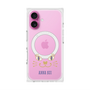プレミアムスクエアケース with MagSafe［ ANNA SUI - フェイス - クリア ］
