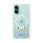 プレミアムスクエアケース with MagSafe［ ANNA SUI - フェイス - クリア ］