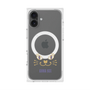 プレミアムスクエアケース with MagSafe［ ANNA SUI - フェイス - クリア ］