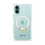プレミアムスクエアケース with MagSafe［ ANNA SUI - フェイス - クリア ］