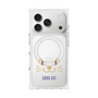 プレミアムスクエアケース with MagSafe［ ANNA SUI - フェイス - クリア ］