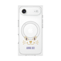 プレミアムスクエアケース with MagSafe［ ANNA SUI - フェイス - クリア ］