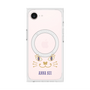 プレミアムスクエアケース with MagSafe［ ANNA SUI - フェイス - クリア ］