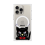 プレミアムスクエアケース with MagSafe［ ANNA SUI - TITIとスター - クリア ］
