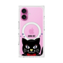 プレミアムスクエアケース with MagSafe［ ANNA SUI - TITIとスター - クリア ］