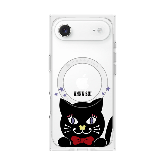 プレミアムスクエアケース with MagSafe［ ANNA SUI - TITIとスター - クリア ］